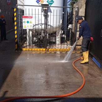 equipo de lavado con hidrojet