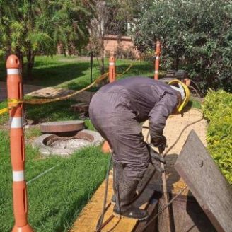 limpieza de cajas de aguas residencial
