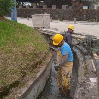 limpieza de sumideros